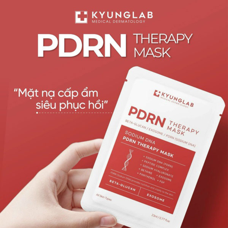 Hình ảnh gói mặt nạ với dung tích 23ml/miếng