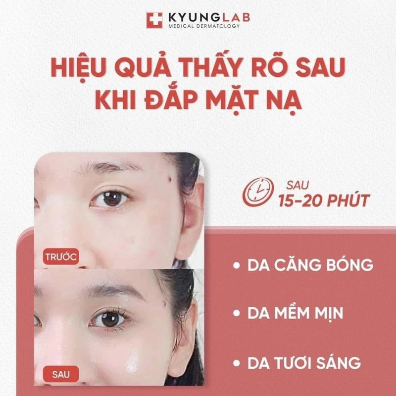 Combo 10 Miếng Mặt Nạ KyungLab PDRN Therapy Mask 23ml/Miếng