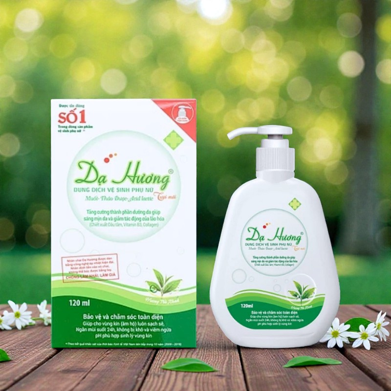 Combo 2 Chai Dung Dịch Vệ Sinh Dạ Hương 120ml (Chọn Mùi Lavender/Lô Hội/Trà Xanh)