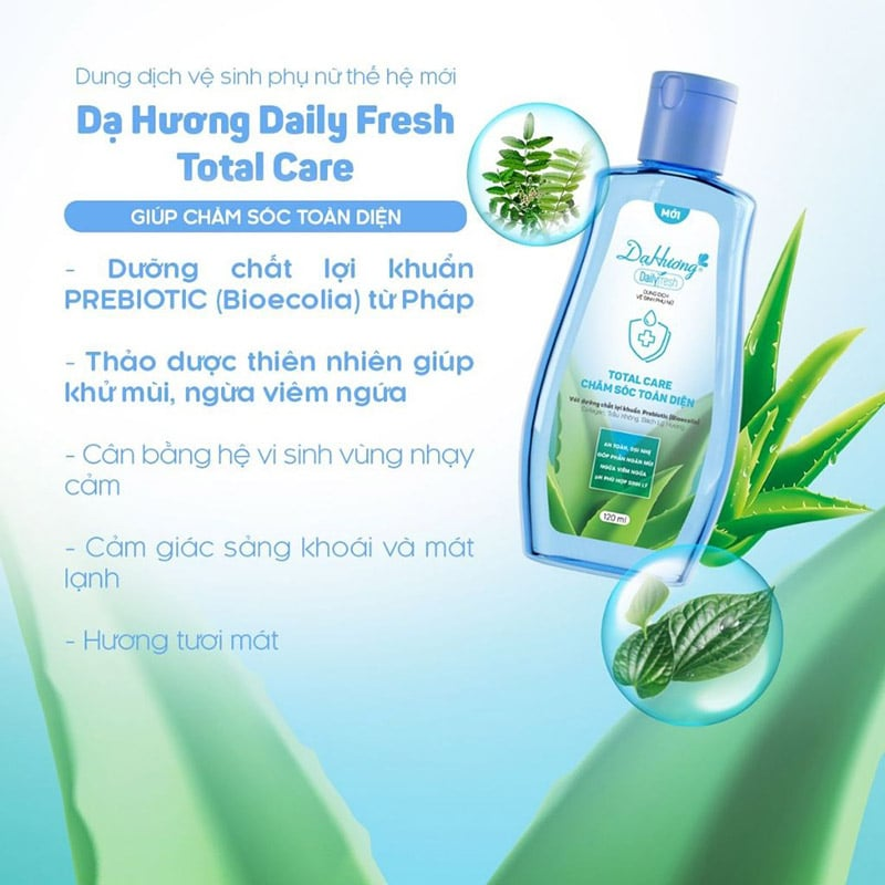 Thông tin nổi bật về công thức chăm sóc toàn diện của dòng Daily Fresh