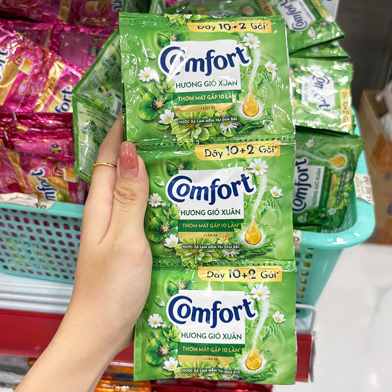 Một dây gói màu xanh lá hương gió xuân