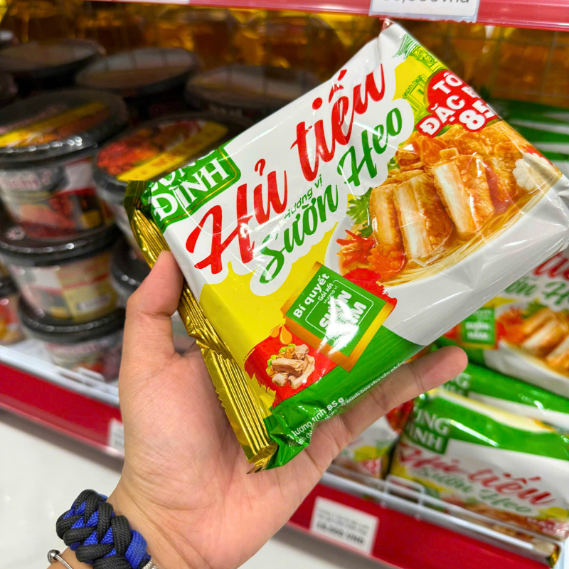 Combo 2 Gói Hủ Tiếu Sườn Heo Cung Đình 84g