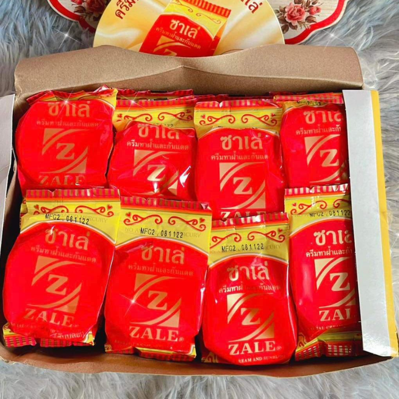 Combo 2 Hộp Kem Dưỡng Da Mặt Zale Thái Lan 3g/Hộp