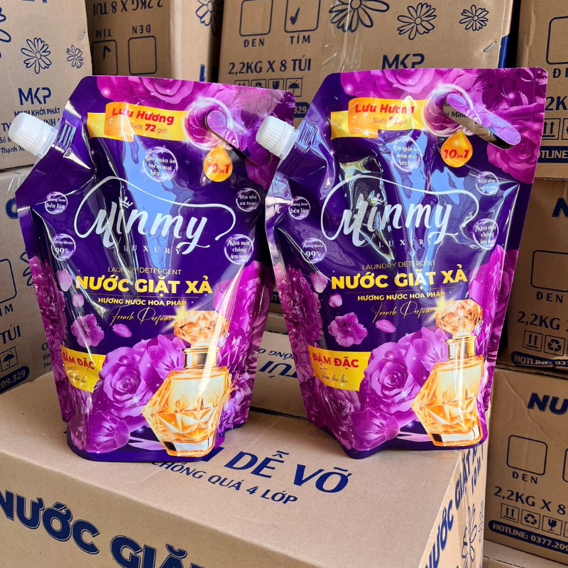 Mặt trước sản phẩm với quy cách combo 2 túi 2,2kg/túi
