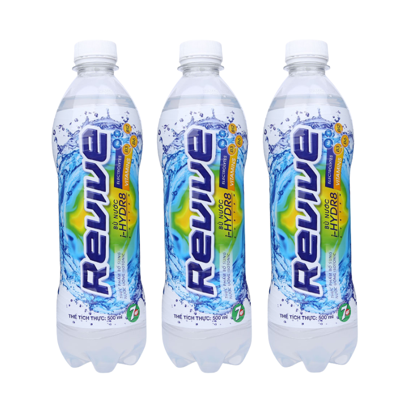 Hình ảnh Combo 3 Chai Nước Uống Điện Giải Revive 500ml trong bộ sưu tập Revive
