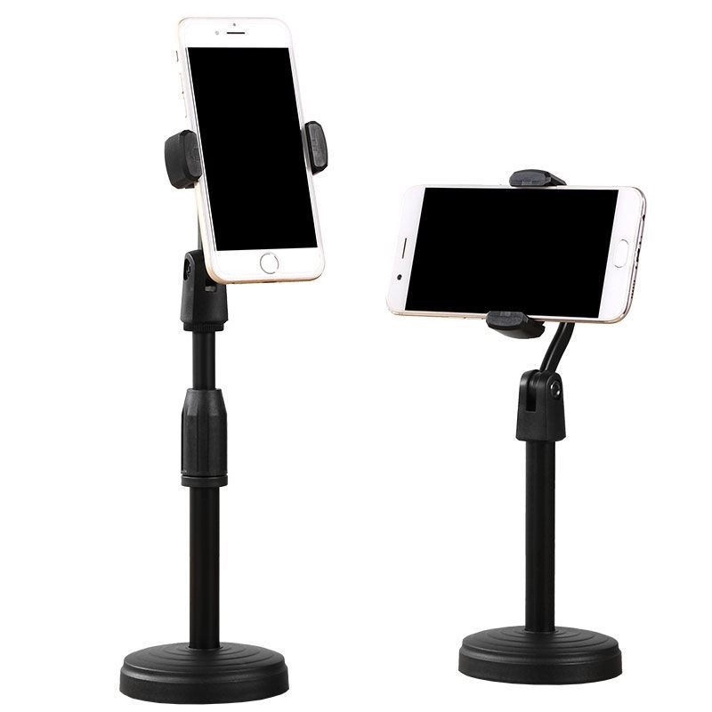 Combo 3 Giá Đỡ Điện Thoại Để Bàn 2 Tầng Màu Đen Xoay 360 Độ 29.5xcm