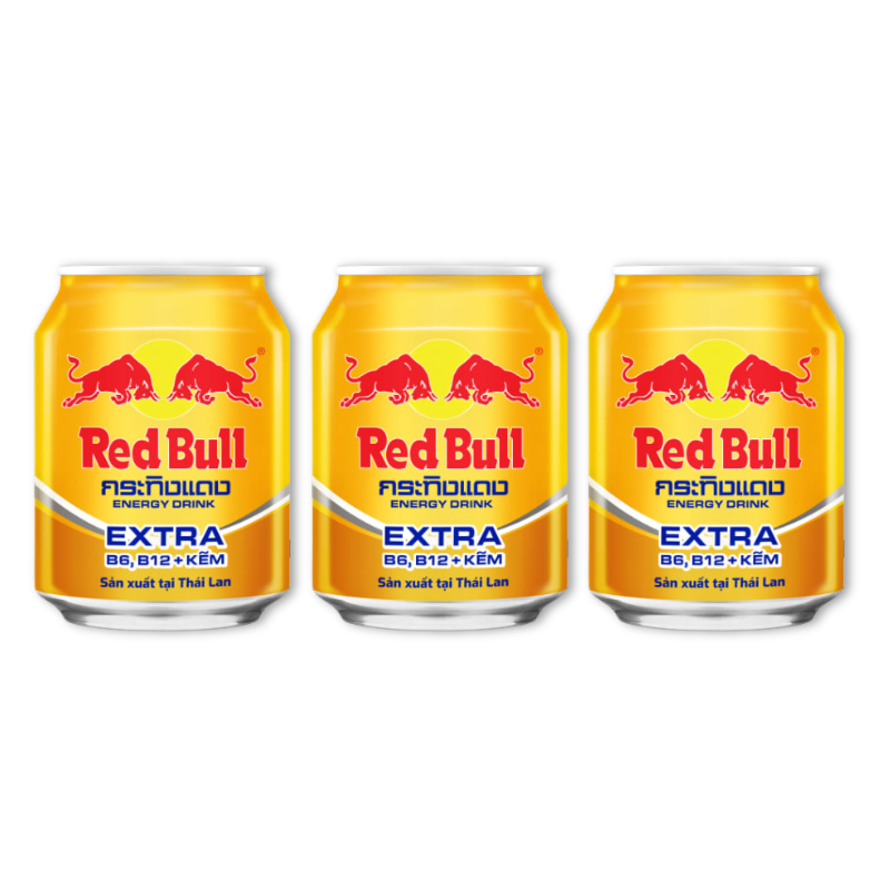 Combo 3 Lon Nước Tăng Lực RED BULL Thái Lan 250ml phù hợp để tham khảo khi chọn Red Bull