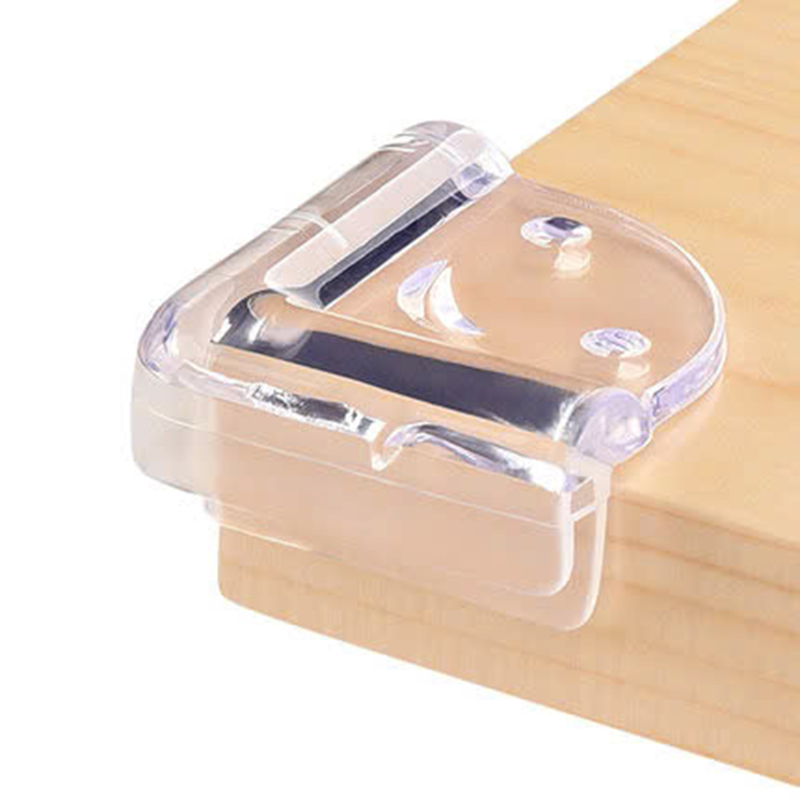 Combo 4 Bọc Góc Bàn Silicon An Toàn Cho Bé - Miếng Bọc Góc Bàn Tránh Va Đập 4.3x4.3x1.5cm