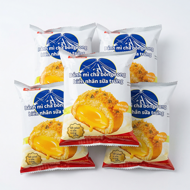 Combo 5 Cái Bánh Mì Chà Bông AIDEBAO Nhân Sữa Trứng – một lựa chọn đáng tham khảo trong AIDEBAO