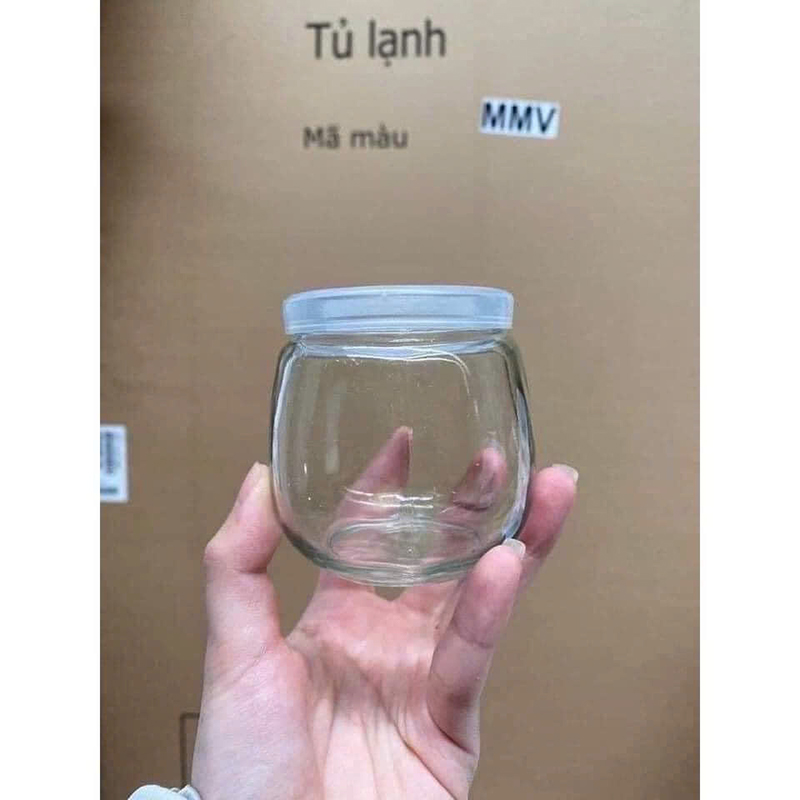Combo 5 Lọ Thủy Tinh Đựng Sữa Chua Béo Ú 200ml