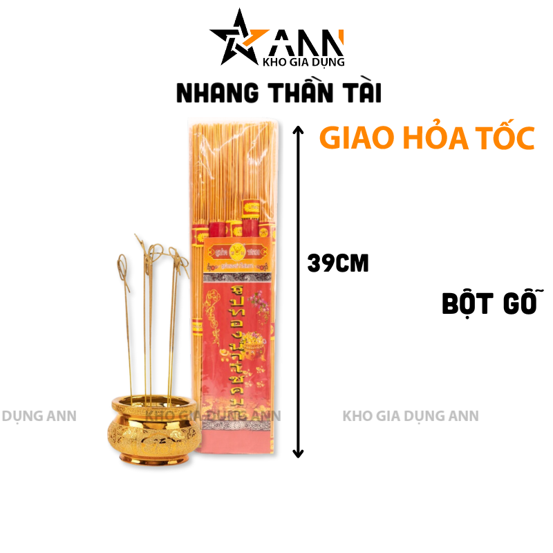 Thông số chiều dài 39cm được thể hiện rõ trên ảnh