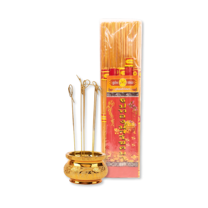 Hình ảnh Túi Nén Nhang Thần Tài Thái Lan Nhập Khẩu - Hương Sạch Cuộn Tàn Đồng Xu 39cm trong bộ sưu tập Dụng cụ chăm sóc nhà cửa