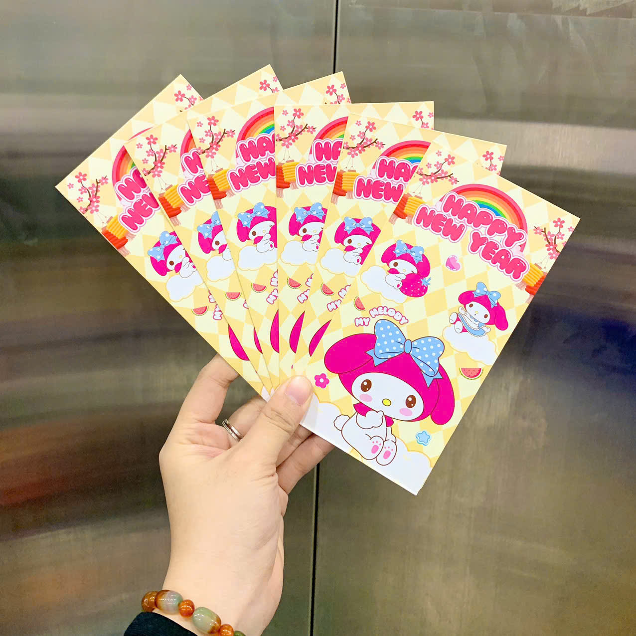 Combo 100 Bao Lì Xì Tết Bính Ngọ 2026 Khách Chọn Tối Đa 10 Mẫu