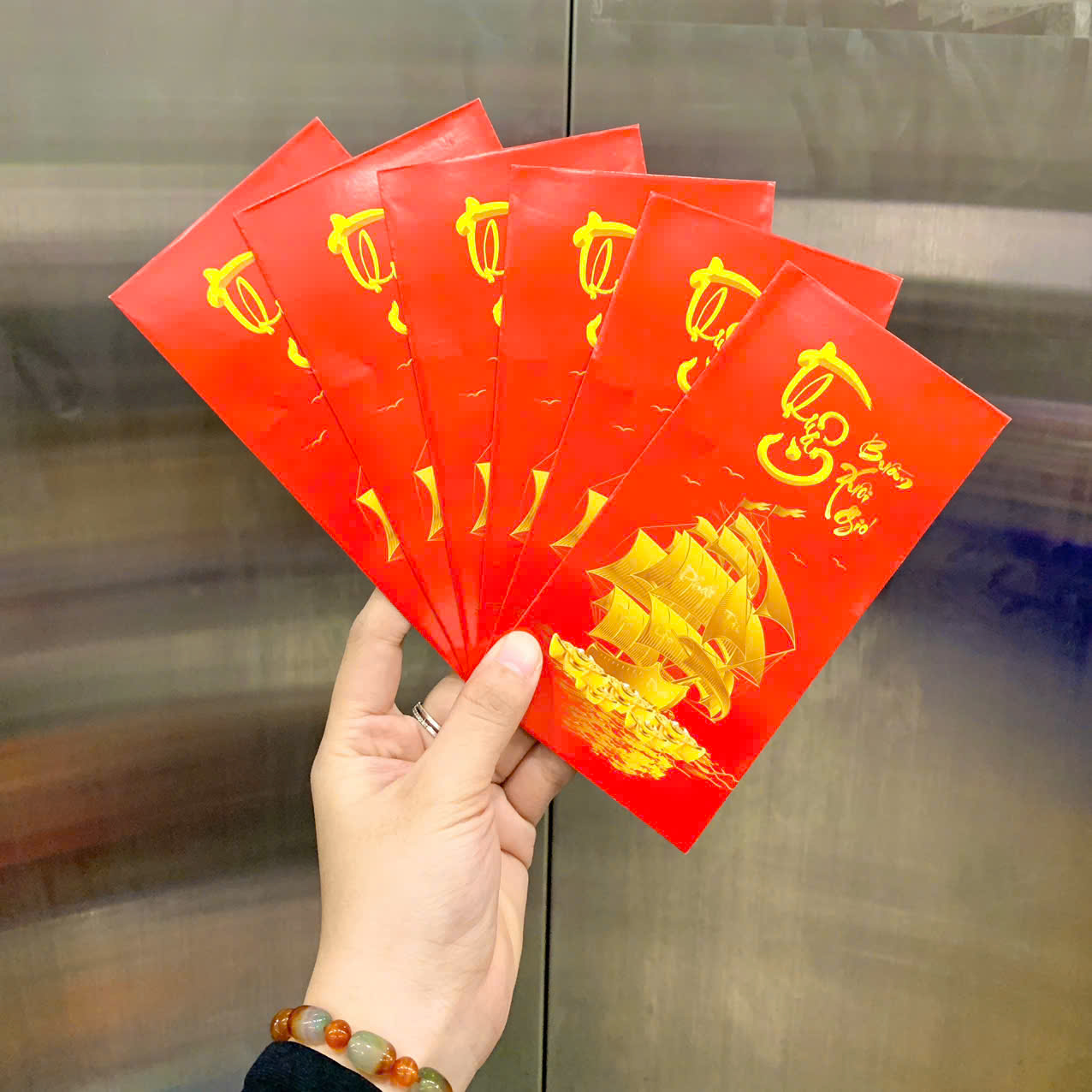 Combo 100 Bao Lì Xì Tết Bính Ngọ 2026 Khách Chọn Tối Đa 10 Mẫu