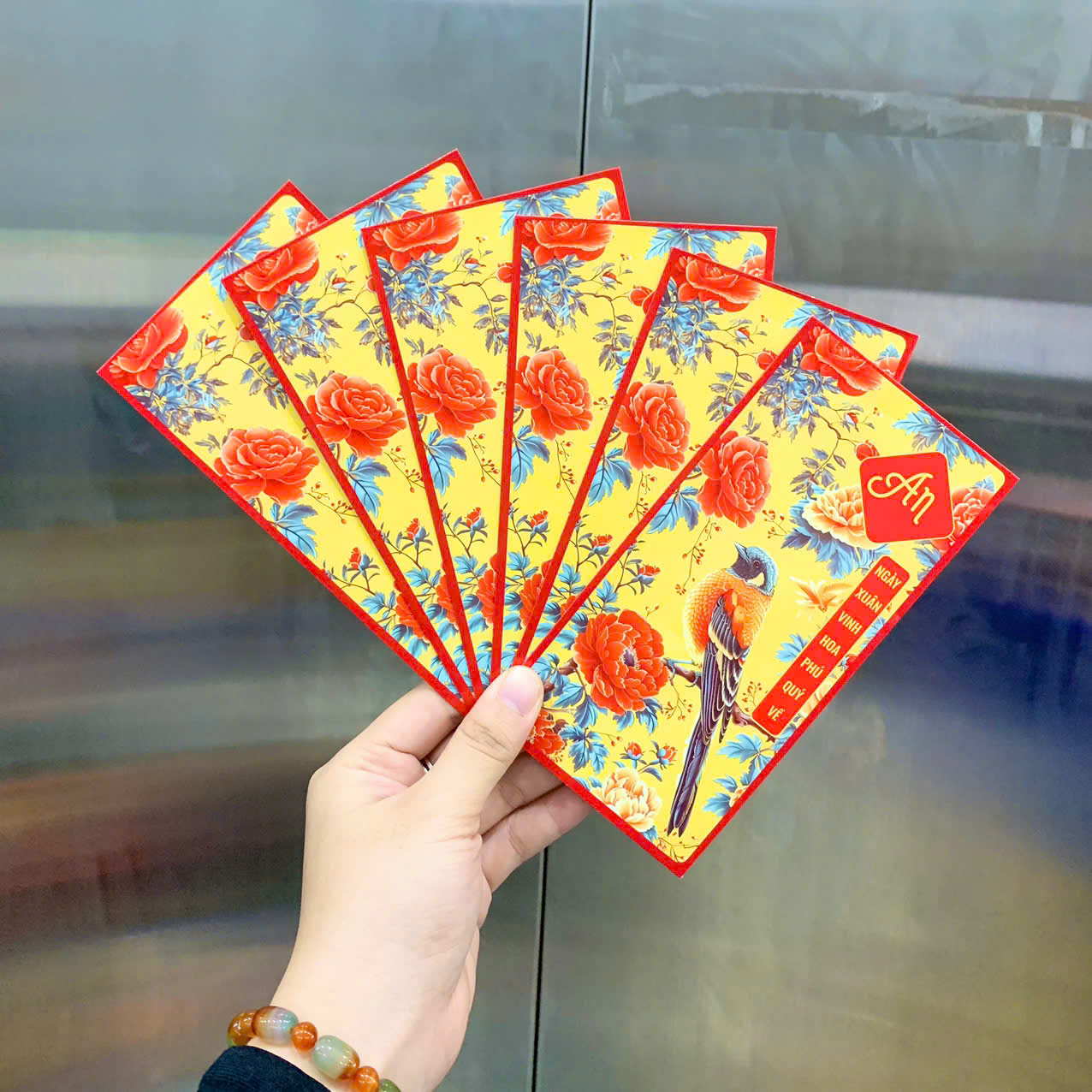 Combo 100 Bao Lì Xì Tết Bính Ngọ 2026 Khách Chọn Tối Đa 10 Mẫu