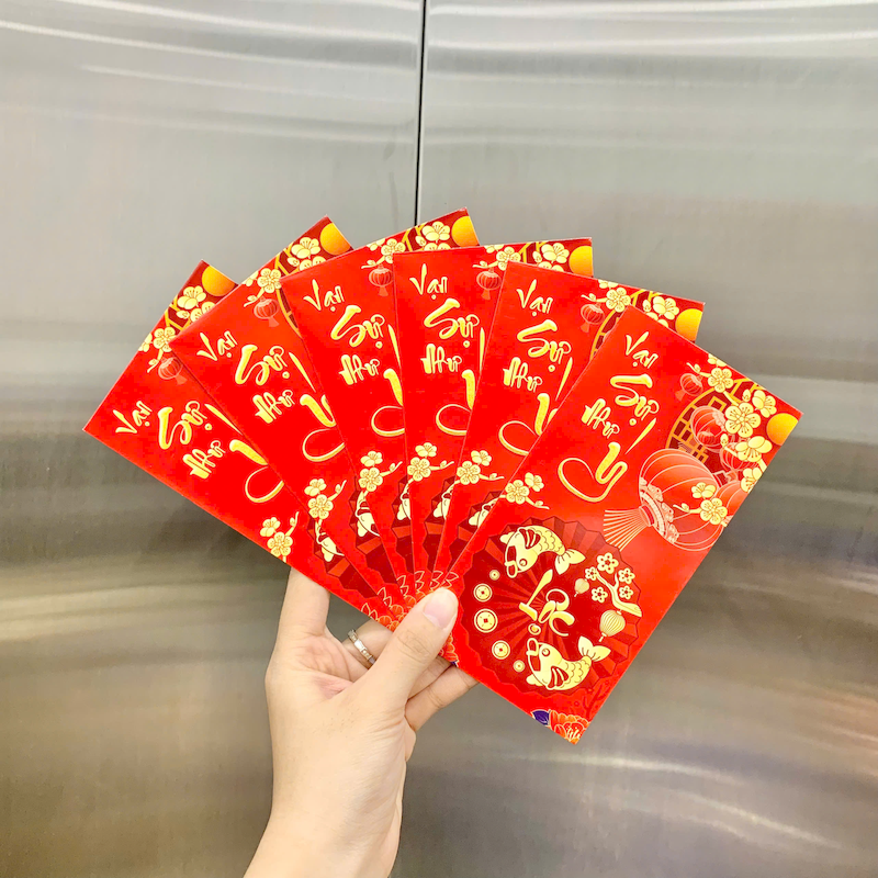 Combo 50 Bao Lì Xì Tết Ất Tỵ 2025