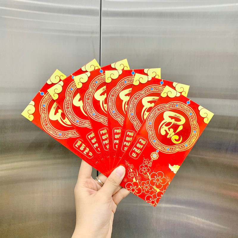 Combo 50 Bao Lì Xì Tết Ất Tỵ 2025