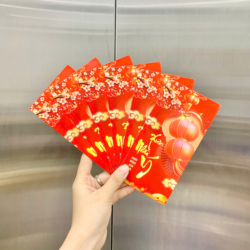 Combo 50 Bao Lì Xì Tết Ất Tỵ 2025