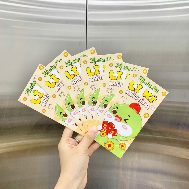 Combo 50 Bao Lì Xì Tết Ất Tỵ 2025