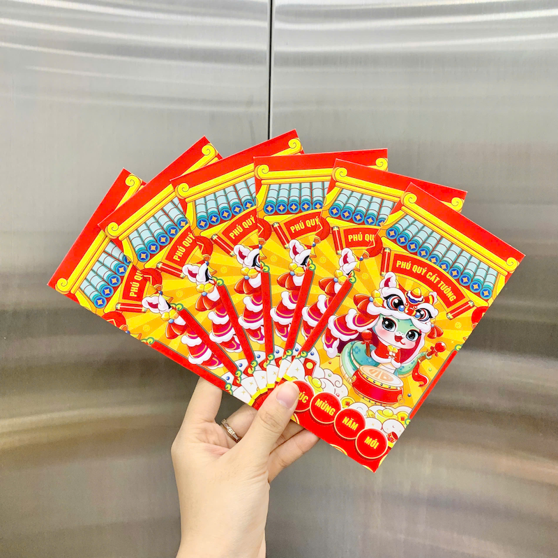 Combo 50 Bao Lì Xì Tết Ất Tỵ 2025