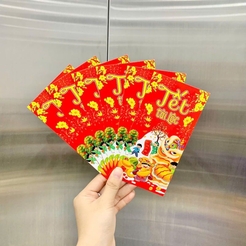 Combo 50 Bao Lì Xì Tết Ất Tỵ 2025