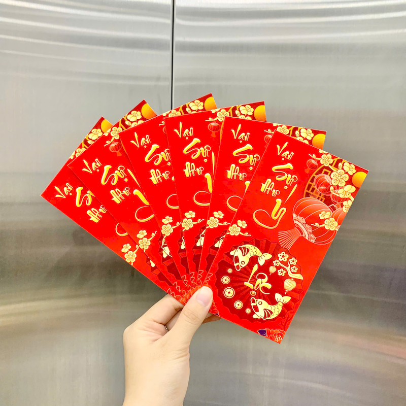 Combo 50 Bao Lì Xì Tết Ất Tỵ 2025