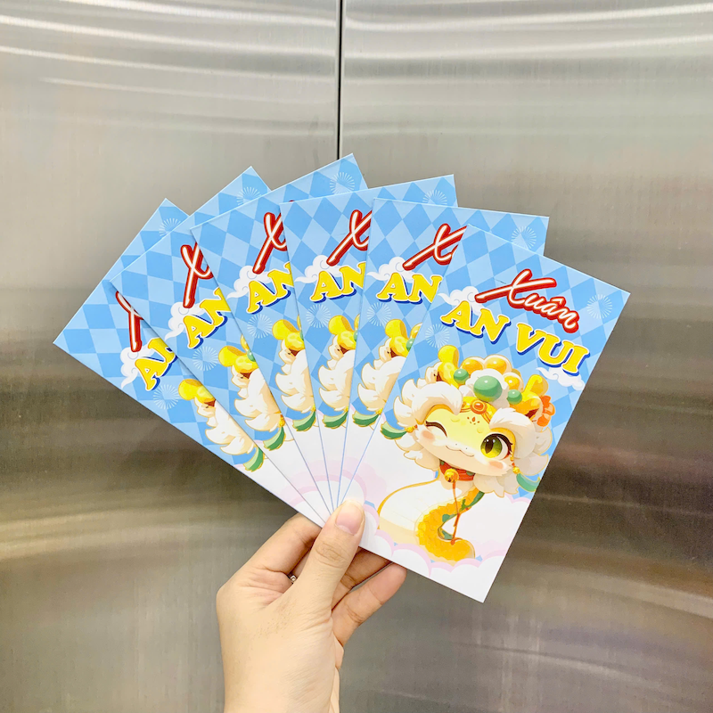 Combo 50 Bao Lì Xì Tết Ất Tỵ 2025