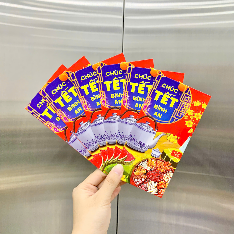 Combo 50 Bao Lì Xì Tết Ất Tỵ 2025