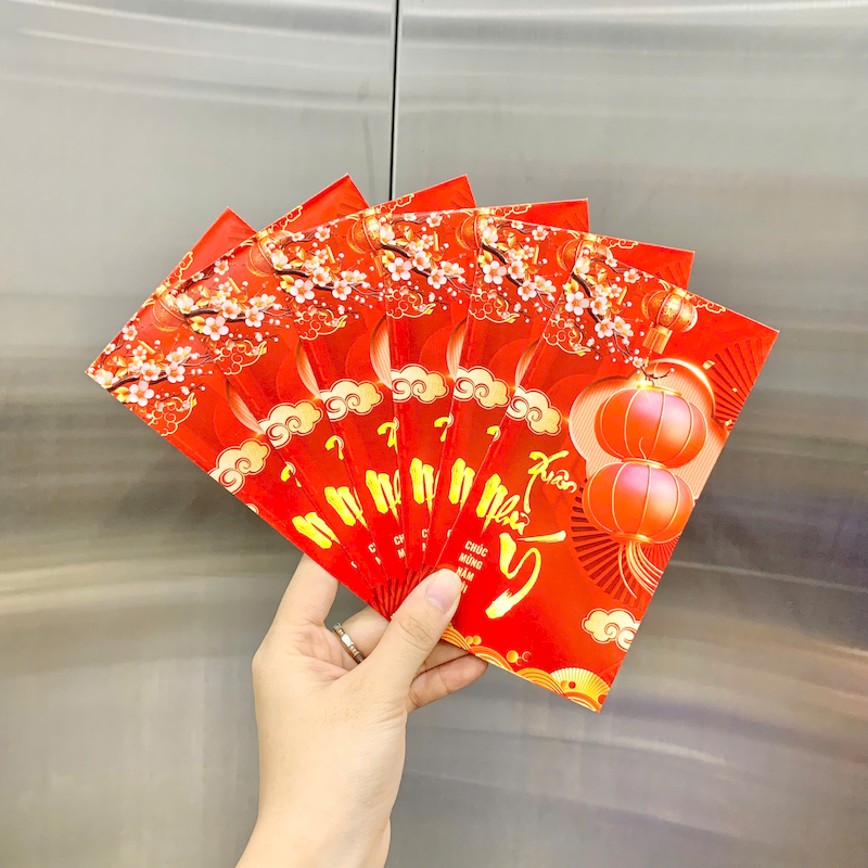 Combo 50 Bao Lì Xì Tết Ất Tỵ 2025