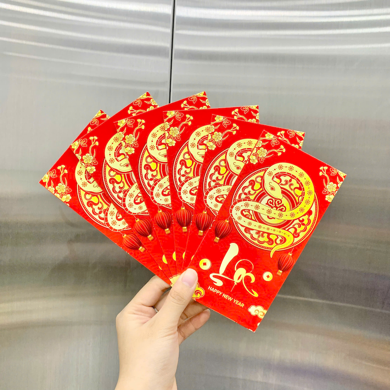 Combo 50 Bao Lì Xì Tết Ất Tỵ 2025