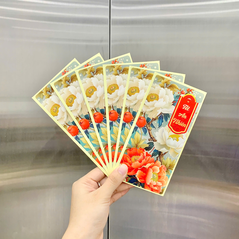 Combo 50 Bao Lì Xì Tết Ất Tỵ 2025