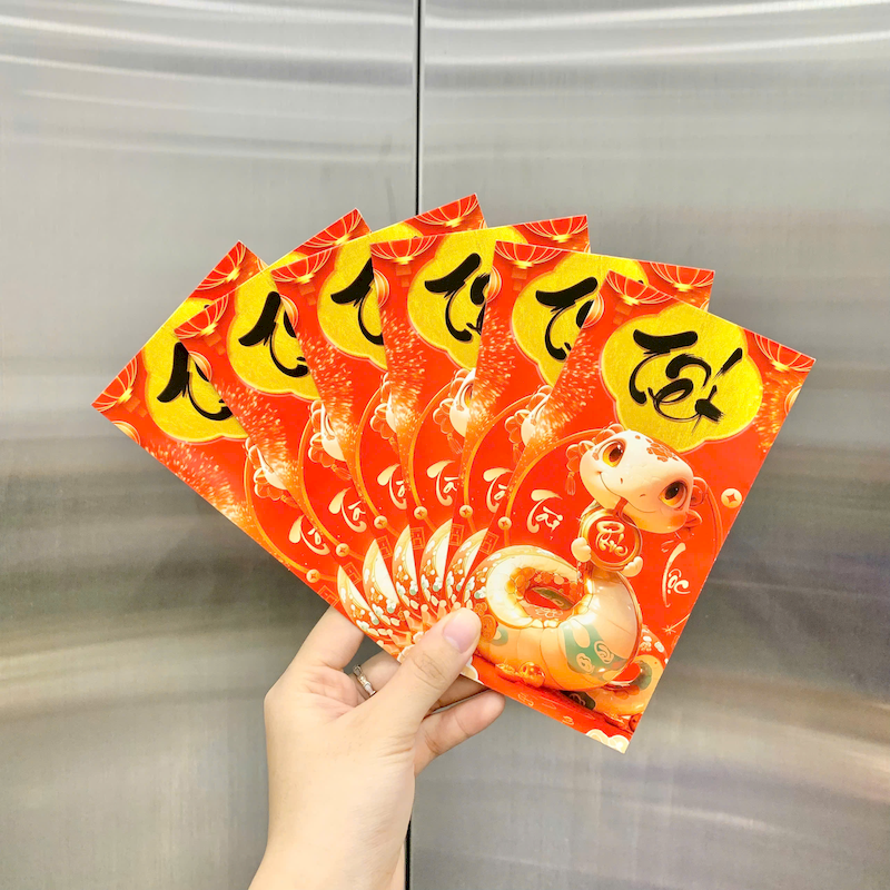 Combo 50 Bao Lì Xì Tết Ất Tỵ 2025