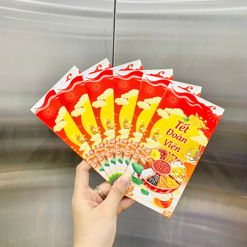 Combo 50 Bao Lì Xì Tết Ất Tỵ 2025