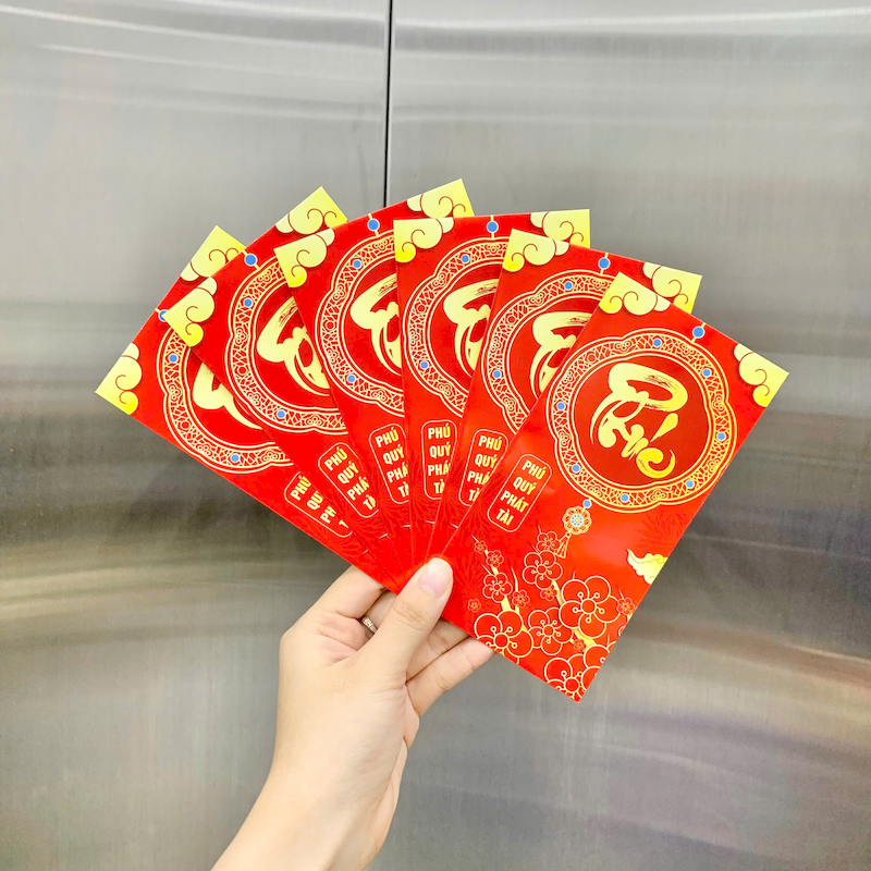 Combo 50 Bao Lì Xì Tết Ất Tỵ 2025