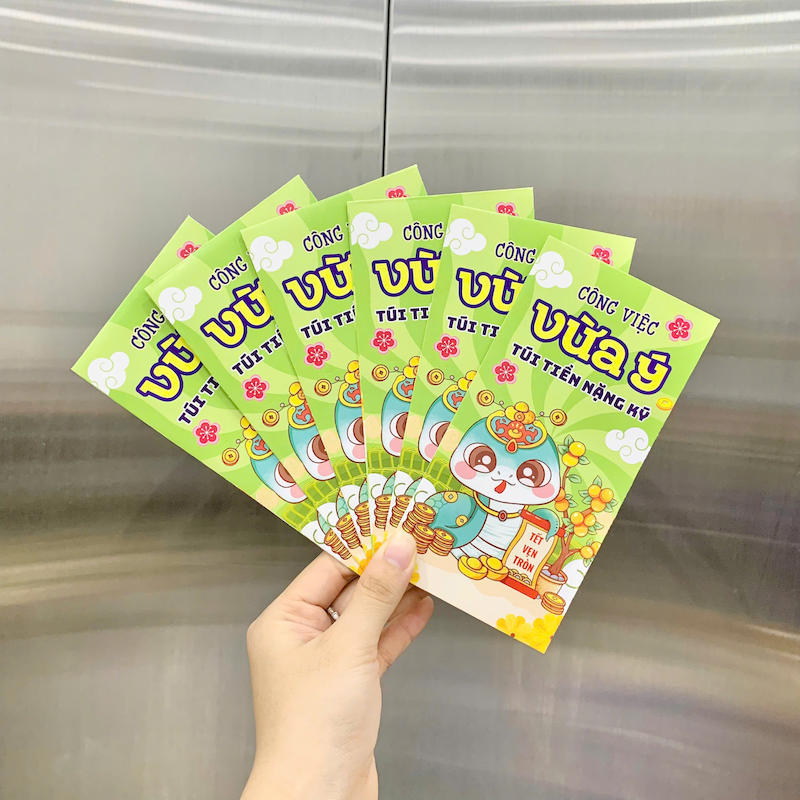 Combo 50 Bao Lì Xì Tết Ất Tỵ 2025
