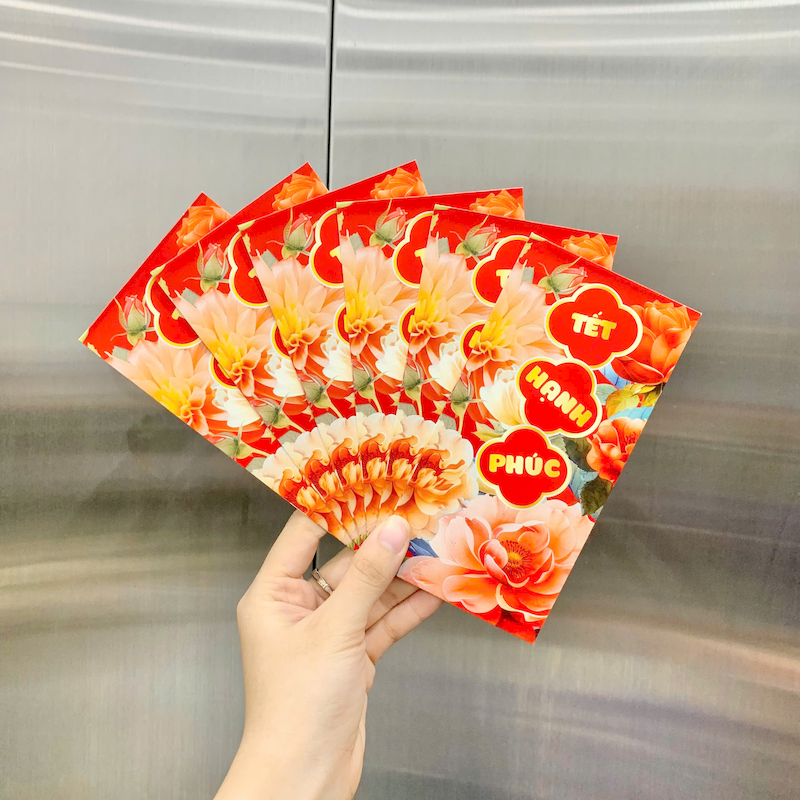 Combo 50 Bao Lì Xì Tết Ất Tỵ 2025