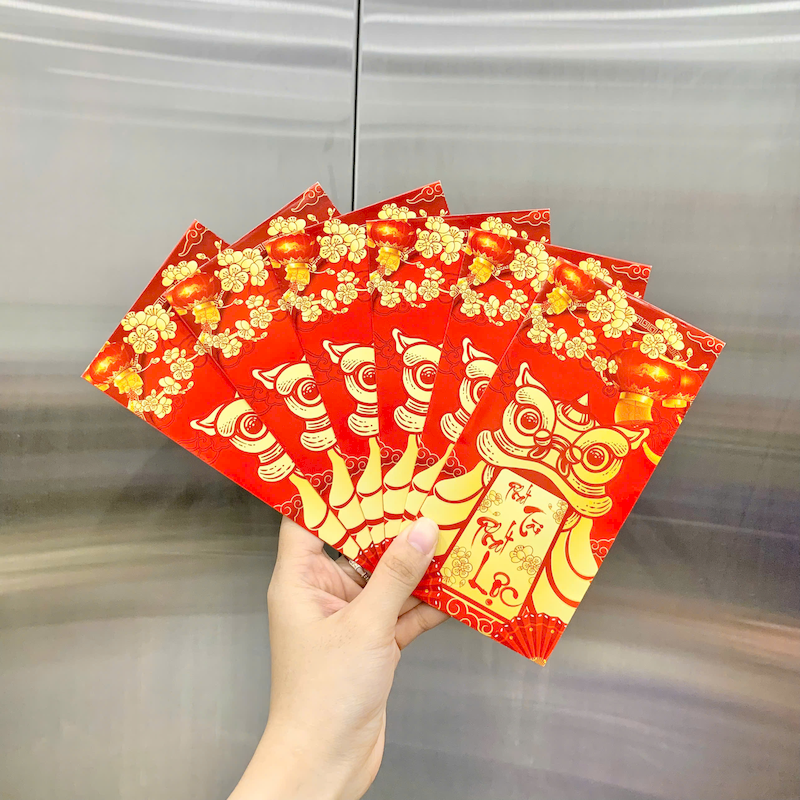 Combo 50 Bao Lì Xì Tết Ất Tỵ 2025