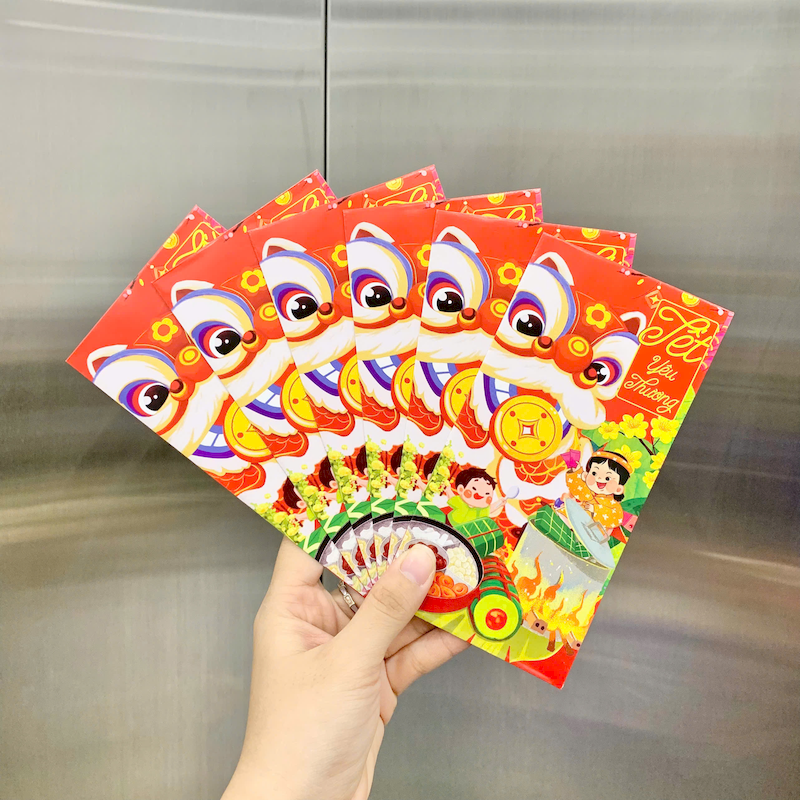Combo 50 Bao Lì Xì Tết Ất Tỵ 2025