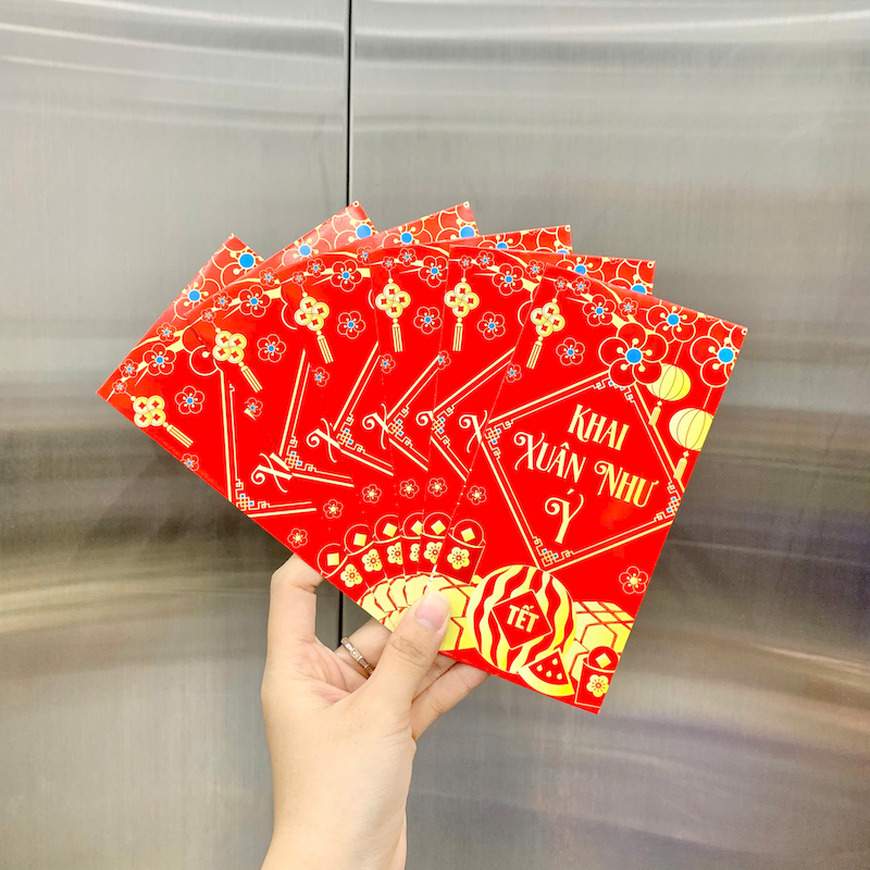 Combo 50 Bao Lì Xì Tết Ất Tỵ 2025