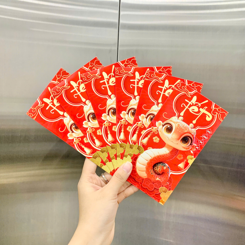 Combo 50 Bao Lì Xì Tết Ất Tỵ 2025