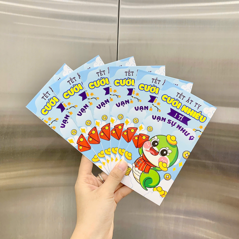 Combo 50 Bao Lì Xì Tết Ất Tỵ 2025
