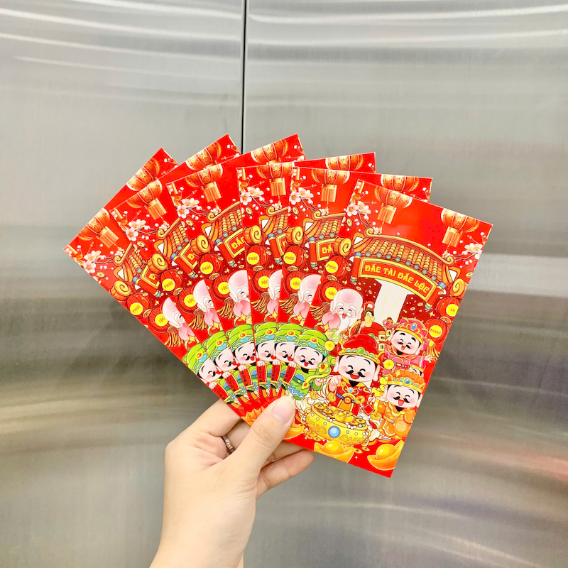 Combo 50 Bao Lì Xì Tết Ất Tỵ 2025