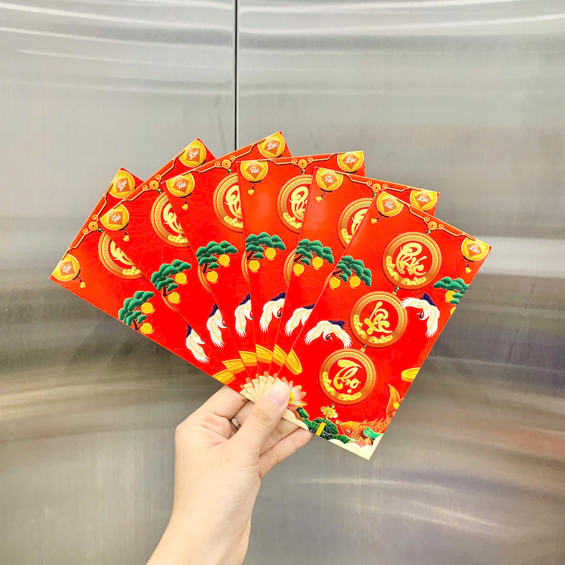 Combo 50 Bao Lì Xì Tết Ất Tỵ 2025