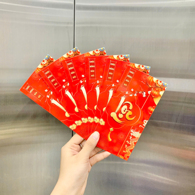 Combo 50 Bao Lì Xì Tết Ất Tỵ 2025