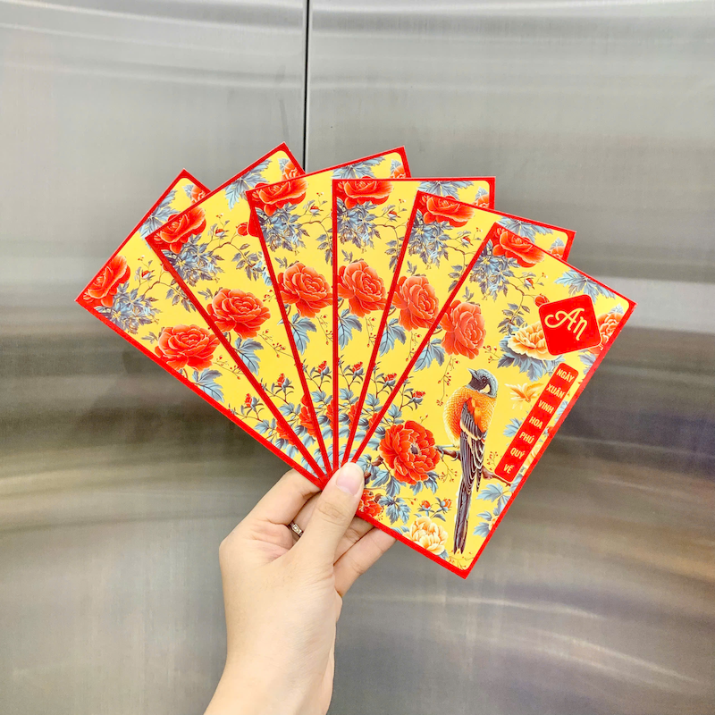 Combo 50 Bao Lì Xì Tết Ất Tỵ 2025