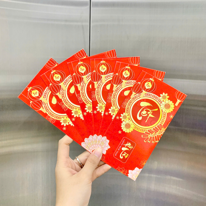 Combo 50 Bao Lì Xì Tết Ất Tỵ 2025