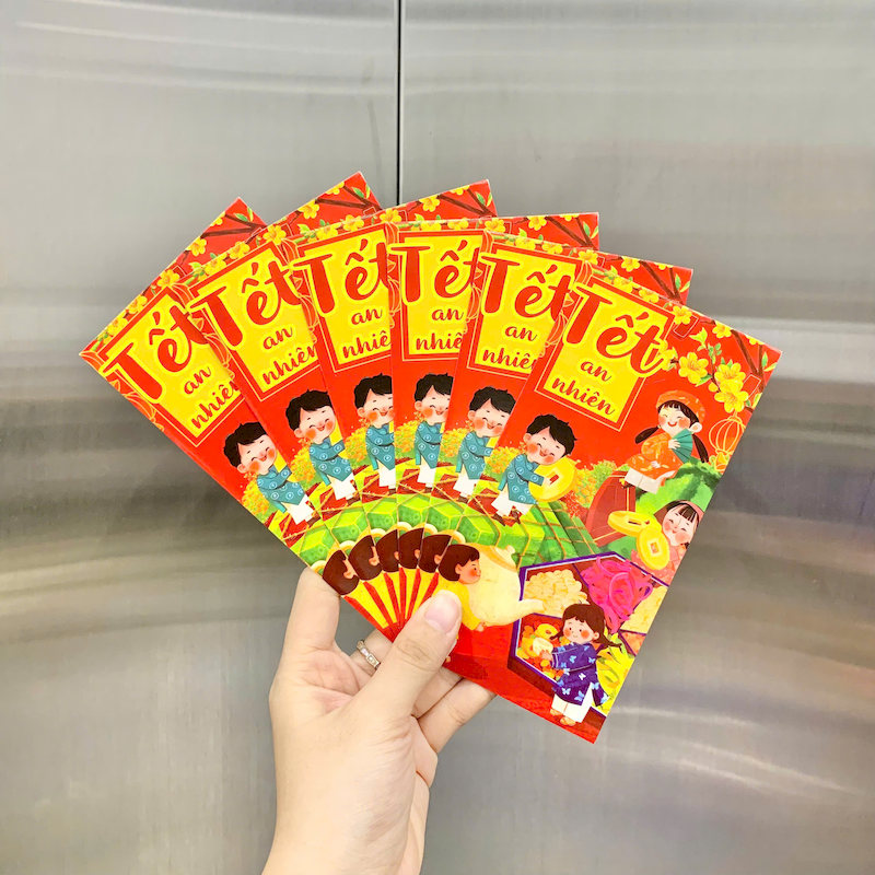 Combo 50 Bao Lì Xì Tết Ất Tỵ 2025