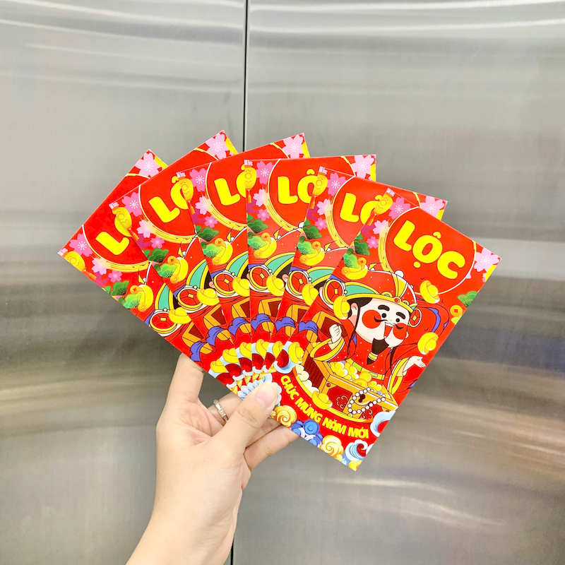 Combo 50 Bao Lì Xì Tết Ất Tỵ 2025