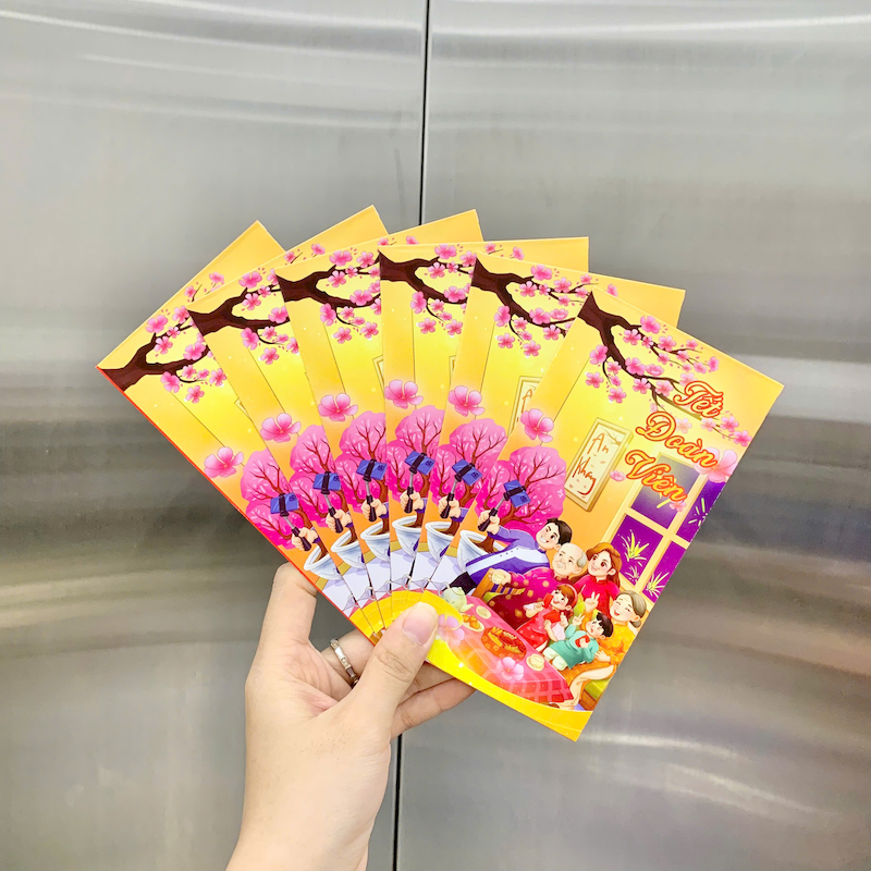 Combo 50 Bao Lì Xì Tết Ất Tỵ 2025