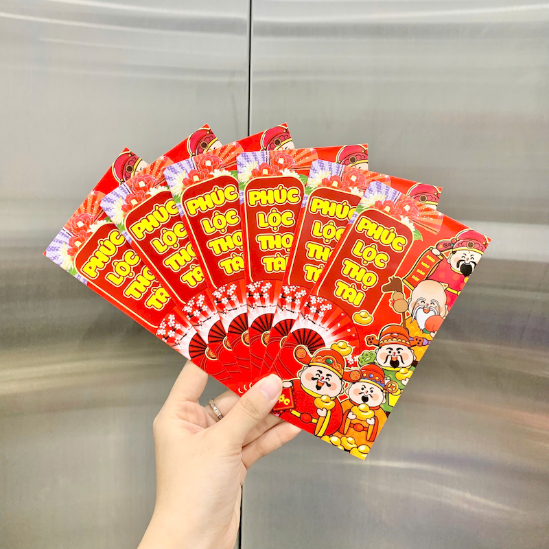 Combo 50 Bao Lì Xì Tết Ất Tỵ 2025